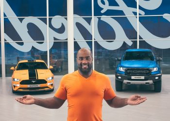 Teddy Riner nouvel ambassadeur de Ford en France