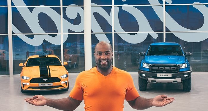 Teddy Riner nouvel ambassadeur de Ford en France