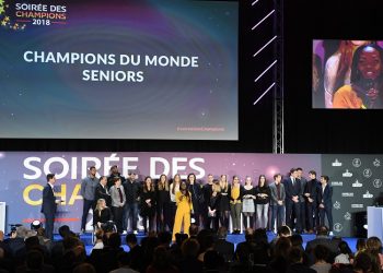 Les champions 2018 du sport français récompensés