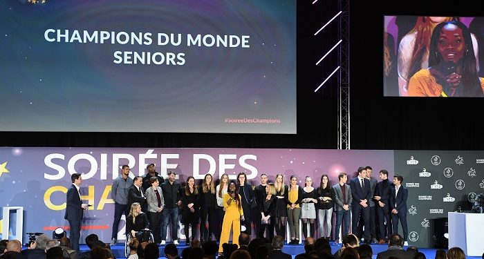 Les champions 2018 du sport français récompensés