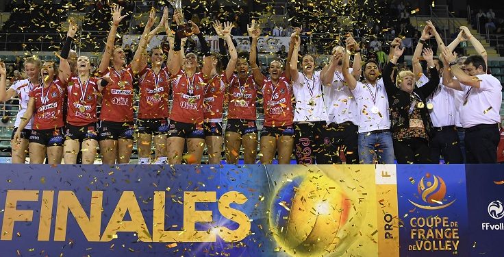 Coupe de France de volley féminin : victoire de Saint-Raphaël
