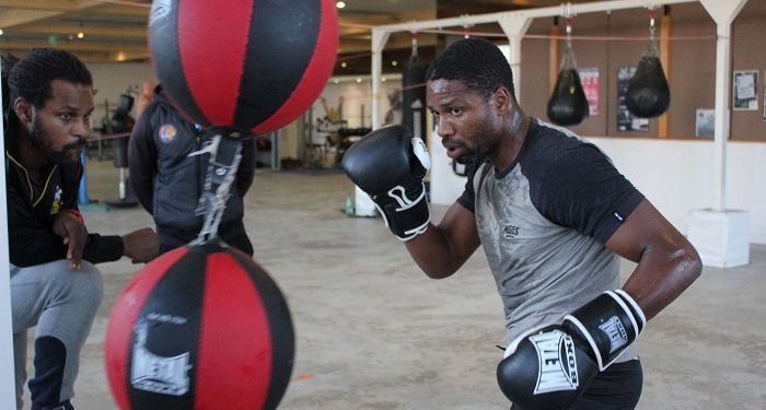 Doudou Ngumbu  prépare sa finale des championnats du monde de WBC