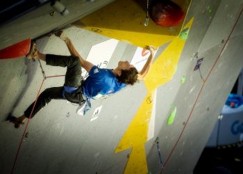 L’escalade sur la voie olympique