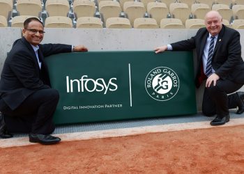 Roland-Garros se tourne vers le numérique avec Infosys
