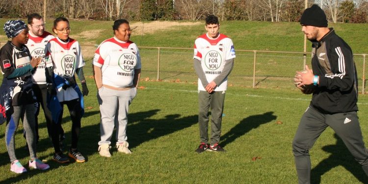 À Angers, l’intégration professionnelle passe par le rugby
