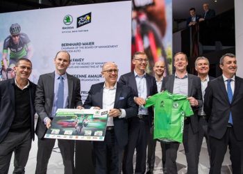 SKODA reste partenaire majeur du Tour de France