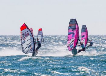 La Coupe du monde PWA slalom de funboard est à Marignane
