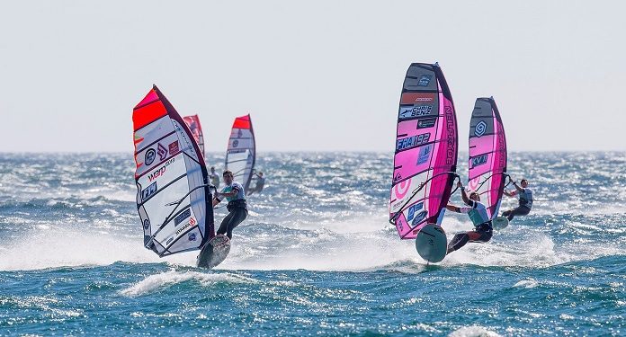 La Coupe du monde PWA slalom de funboard est à Marignane