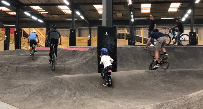 WeRide, premier bike park indoor de Lyon