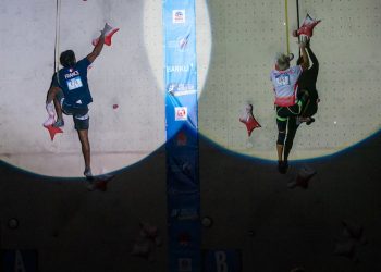 L’équipe de France d’escalade se prépare pour les JO 2020