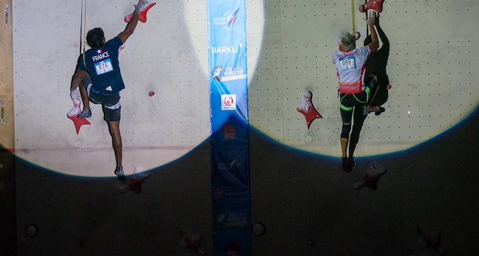 L’équipe de France d’escalade se prépare pour les JO 2020