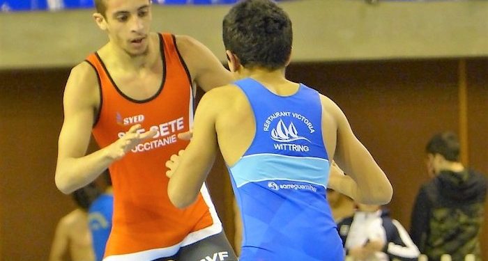 Lutte : Heidi Amri à la découverte du beach wrestling