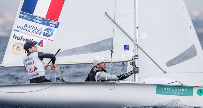 La sélection française aux régates du Championnat d’Europe de 470