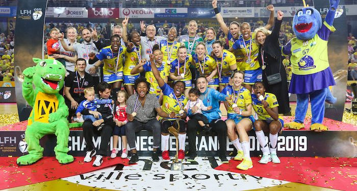 Metz Handball champion de France de la Ligue féminine