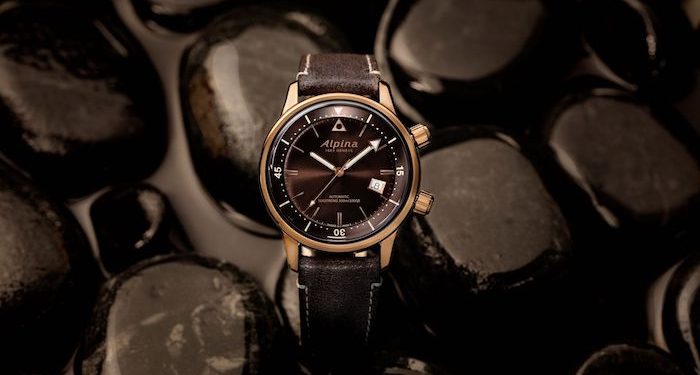 Alpina dévoile la montre Seastrong Diver Heritage