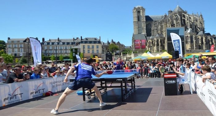La Fédé de tennis de table participe à la Journée olympique