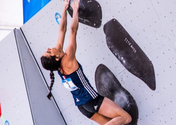 Escalade : Fanny Gibert en bronze en Coupe du monde de bloc