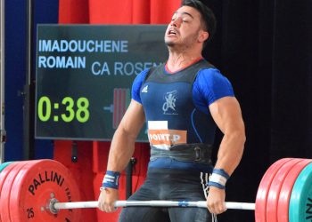 Romain Imadouchène, haltérophile Point.P, est champion de France