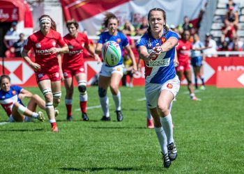 Le groupe France 7 (F) pour le Rugby Europe Grand Prix Series