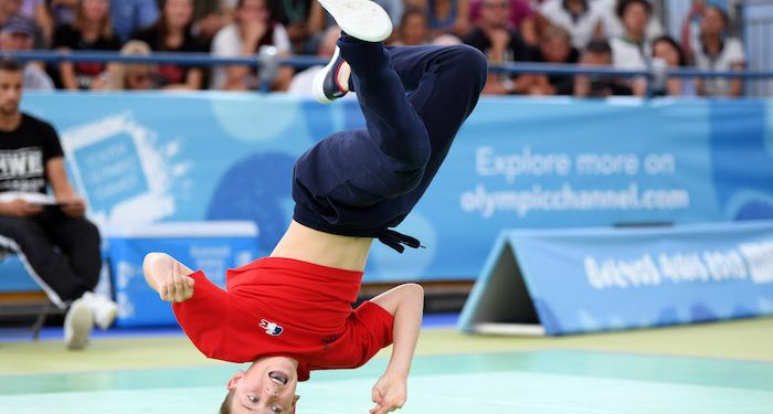 Martin Lejeune grandit vite dans les pas du breakdance
