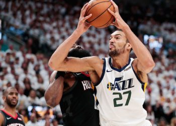 Basket-ball : Rudy Gobert, meilleur défenseur de l’année en NBA