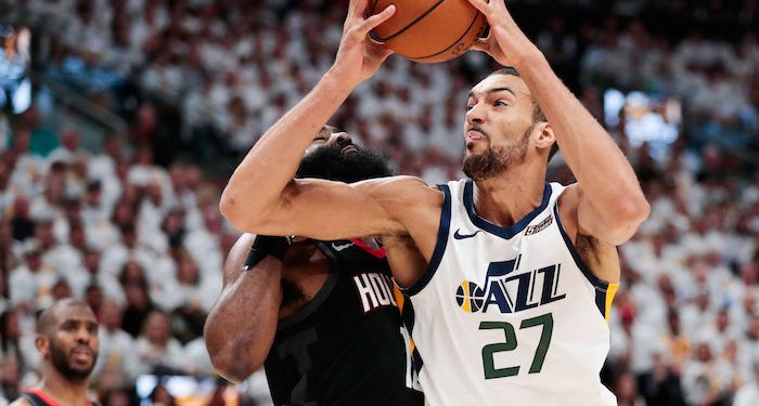 Basket-ball : Rudy Gobert, meilleur défenseur de l’année en NBA