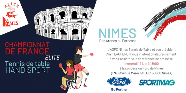 Championnat de France handisport de tennis de table : la conférence de presse en direct