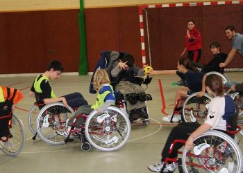 UNSS Dijon : les jeunes font leurs Jeux paralympiques