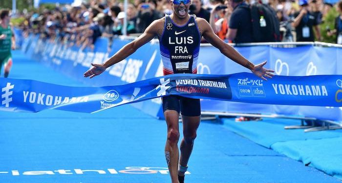 Les Bleus au départ du World Triathlon Series 2019 à Leeds
