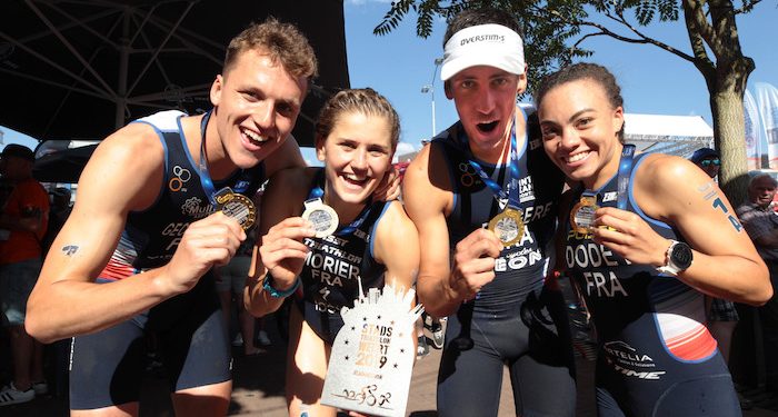 4 médailles françaises aux Championnats d’Europe de triathlon