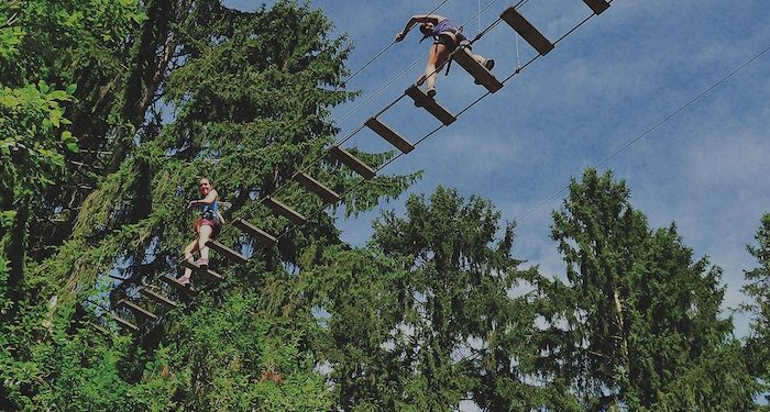 Sports de plein air : accrobranche dans les Ardennes