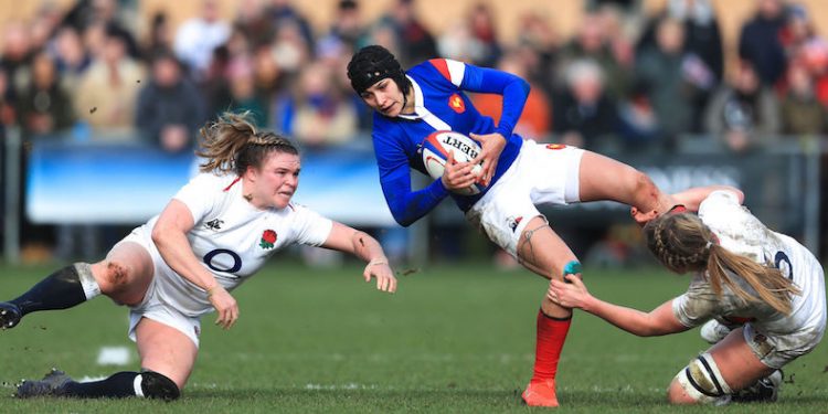 Women’s Rugby Super Series : le XV de France du troisième match