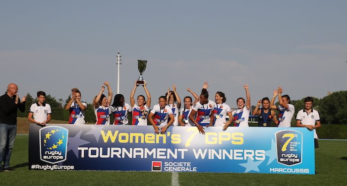 Les Bleues remportent la 1ere étape du Circuit Européen de rugby à 7
