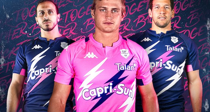 Rugby : les nouveaux maillots du Stade Français Paris dévoilés