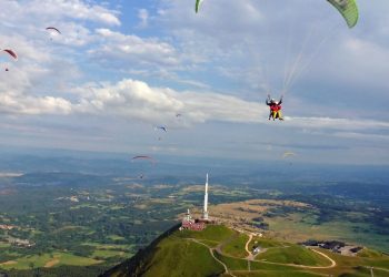 Sports de plein air : parapente en Auvergne
