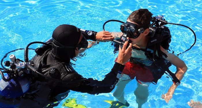 Sports de plein air : plongée en Isère