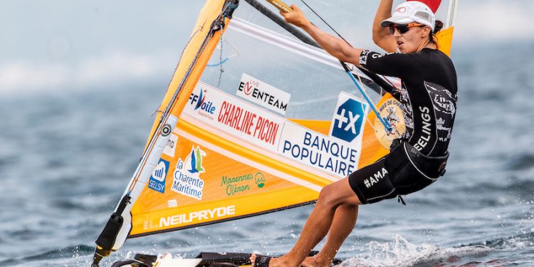 Charline Picon gagne l’argent en RS :X lors du Test Event