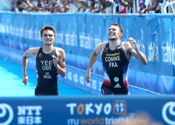 Les Français en or sur le relais mixte