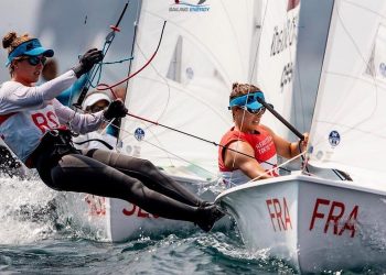 Camille Lecointre et Aloïse Retornaz en or au Test Event