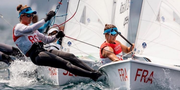 Camille Lecointre et Aloïse Retornaz en or au Test Event