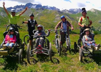 Une journée handiride FFT à Serre Chevalier Briançon