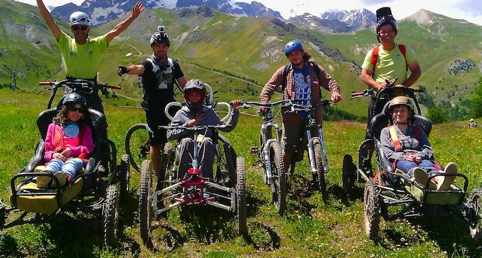 Une journée handiride FFT à Serre Chevalier Briançon