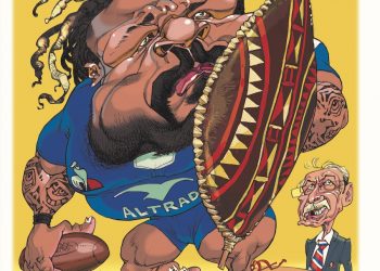 Le dessin du mois : tournée d’automne XV de France