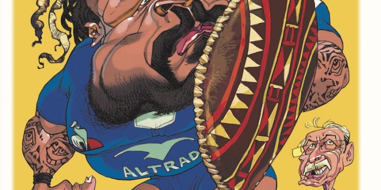 Le dessin du mois : tournée d’automne XV de France