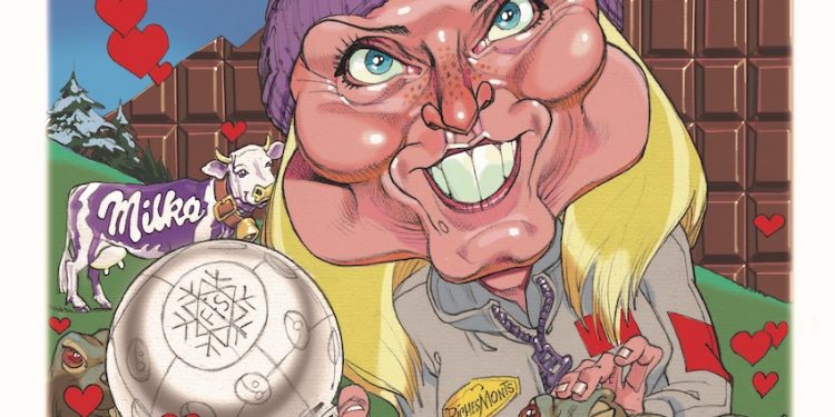 Le dessin du mois : Tessa Worley