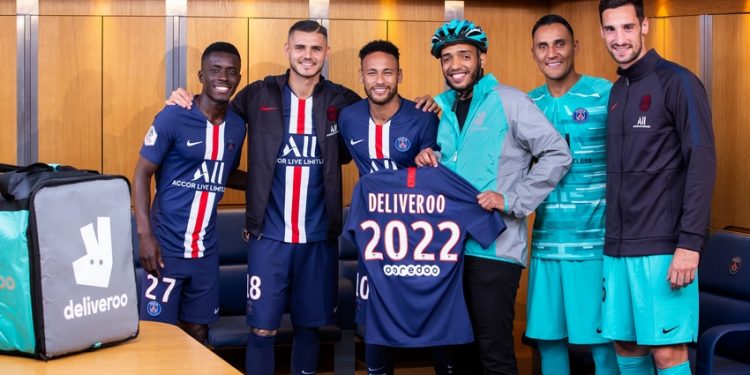 Deliveroo partenaire du PSG