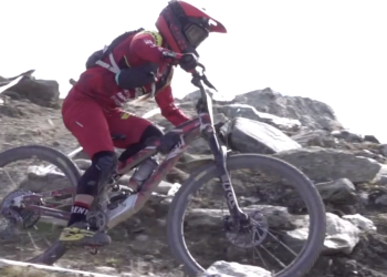 Isabeau Courdurier, championne du monde de VTT enduro