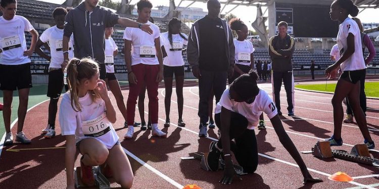 Présentation de la 3e édition du « Kinder+Sport ATHLETICS Day »