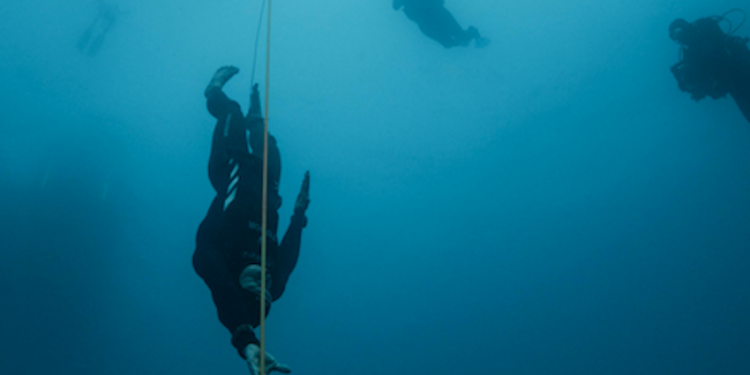 Morgan Bourc’his champion du monde d’apnée