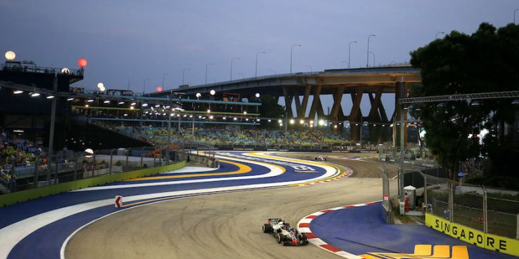Le programme du Grand Prix de Singapour 2019